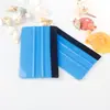 Raspador para Aplicação de Filme com Pano Adesivo Substituível, Pano de Veludo e Raspador de Lã para Papel de Parede Fotográfico Externo, Raspador Macio e Duro para Uso em Carro