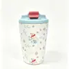 Caneca de café personalizada nova de 12 oz, transfronteiriça de aço inoxidável 304, copo térmico de gelo portátil para uso externo em carro