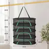 Red de Secado para Rábano y Pescado Secado al Sol, Tendedero Plegable para Ropa, A Prueba de Moscas, Red de Secado de Alimentos para el Hogar, Red de Secado de Verduras Plegable para Exteriores