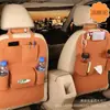 Bolsa de Almacenamiento Multifuncional para Coche, Bolsa de Almacenamiento para Colgar en el Respaldo del Asiento, Bolsa de Almacenamiento para Coche de Fieltro, Bolsa de Almacenamiento para Artículos Varios