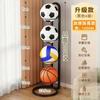 Estante de Almacenamiento para Pelotas Estante de Almacenamiento para Baloncesto del Hogar Equipo Deportivo Interior para Niños Estante Plegable de Pie para Exhibición de Fútbol