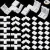 Fita de LED de Baixa Tensão de 3 Pinos Sem Conector de Solda 8mm Água Corrente Tricolor 2835 Cor Mágica 5050 Fita de Luz 10mm Cabeça Única
