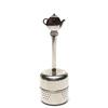 Nuevo Filtro de Té con Forma de Tetera Acero Inoxidable 304 Huevo de Té Infusor de Té Bola de Té Colador de Té Accesorios para Ceremonia del Té Juego de Té Regalo de Té