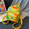 Atacado 2025 Nova Mochila Tecido Oxford Estampa Desenho Dinossauro Mochila Grande Capacidade Lazer ao Ar Livre Mochila Pequena