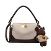 Otoño 2026 Nuevo Bolso Cuadrado Pequeño Elegante de Moda Nicho de Alta Calidad Texturizado Único Relajado Bolso de Hombro