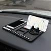 Alfombrilla Antideslizante Multifuncional para Coche, Soporte para Teléfono Móvil, Placa con Número de Estacionamiento, Fabricante de Alfombrilla de Almacenamiento para Tablero de Instrumentos de Navegación en el Coche