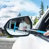 Limpador de Retrovisor de Carro, Retrátil e Portátil, Remove Sujeira e Nevoeiro, Escova de Limpeza Antiembaçante para Retrovisores
