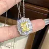 Popular en Xiaohongshu: Pulsera de Muñeca con Diamante Azul Marino Corte Flor de Hielo para Mujer, Pulsera Ajustable de Piedras Preciosas, Estilo de Doble Uso