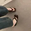 Chinelos Estampa de Leopardo para Mulheres, Verão 2026 Novos Versáteis Sandálias de Dedo com Solado Macio, Chinelos de Praia Planos
