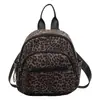 Mochila de Mujer de Estilo Coreano de Nicho con Estampado de Leopardo de Alto Valor, Nueva para Otoño 2026, Mochila Personalizada de Gran Capacidad para el Trabajo Diario para Mujeres