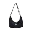 Bolsa Transversal Tendência de Dumpling para Mulheres, Estilo Nicho de Luxo, Nova Bolsa de Ombro Versátil 2026, Bolsa de Lona de Grande Capacidade Estilo Japonês