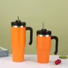 Taza de vacío aislada transfronteriza de 20 oz/30 oz, taza de coche de acero inoxidable 304, taza de hielo para mantener el frío con asa, taza de coche