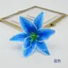 Flores de Lírio Simuladas, Buquês de Flores Artificiais de Seda, Arranjos Florais, Flores para Mesa de Conferência de Casamento, Acessórios DIY, Paisagismo Externo de Shopping