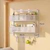 Estante de almacenamiento para dormitorio, cesta colgante de mesita de noche, cesta de almacenamiento para litera de dormitorio, herramienta de almacenamiento colgante tipo gancho montada en la pared