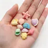 Mini Serie Océano Conchas Pequeñas de Colores, Caracolas, Estrellas de Mar, Accesorios de Resina de Pegamento Cremoso DIY Venta al por Mayor Transfronteriza