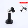 Batente de Porta Estendido Invisível de Aço Inoxidável Sem Furos Sucção Magnética Forte na Parede Topo da Porta Para-choque de Porta de Banheiro Batente de Porta Anti-Colisão Sucção no Chão