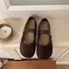Zapatos Retro Franceses Mary Jane para Mujer 2026 Primavera y Otoño Nuevos Versátiles Suela Suave Cómodos No Cansan los Pies Planos