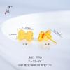 Puzuoqiang cor 24K ouro brilhante high-end CNC escamas de dragão brincos de argola mulheres brinco escama de peixe brilhante brincos mulheres