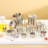 304 copo de aço inoxidável para jardim de infância copo mini 50ml xícara de chá pequena Xícara xícara de café fofa bebida para bebê atacado