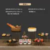 Soporte de exhibición de postres para buffet, juego de comidas frías, mesa de exhibición para pausa del té, plato de ensalada de frutas y verduras, adornos decorativos para uso comercial