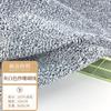 Limpeza localizada tecido fio cinza-branco coral flanela linho cinza flanela tricotada à mão limpeza com esfregão tecido