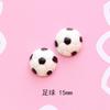 Simulação resina futebol basquete voleibol esportes bola crocs buraco sapatos sapato fivela acessórios creme telefone móvel