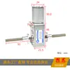 JGY370 Mini Motor DC com Caixa de Redução Autotravante Engrenagem Turbine Sem-fim Alto Torque Baixa Velocidade Motor Pequeno 24v12v
