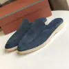 Novas Meias-Pantufas Fechadas Planas de Verão para Homens, Sapatos Masculinos Estilo Slip-On, Sapatos de Caminhada de Verão de Tamanho Grande