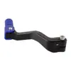 Huayang Bosol Guizun Máquina de Pizarra Cb250 Motocicleta Todoterreno Modificada Palanca de Cambios de Aleación de Aluminio Varilla Negra Cabeza Azul