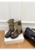 Botas Martin Femininas 2026 Nova Coleção Outono Merade Cor Blocada Retro Estilo de Rua Botas Curtas Emagrecedoras Salto Grosso Botas Western de Salto Empilhado
