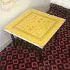 Mesa de Ajedrez Multifuncional Plegable para Uso Doméstico, Mesa de Comedor Moderna Minimalista, Mesa Baja Portátil para Estudiantes y Uso al Aire Libre, Mesa Cuadrada para Montaje de Puesto