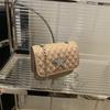 Bolsa de Ombro para Mulheres, Moderna, Casual, Versátil Bolsa de Axila, Design de Nicho, Bolsa Transversal de Corrente com Losango e Estrela de Cinco Pontas