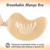 Las pegatinas de pecho de mango fino transfronterizo se juntan sin caerse del soporte superior del pecho pequeño para mostrar la gran prevención de los tirantes de verano ligeros pegatinas de pecho de copa de mango