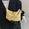 Bolso Minimalista Casual Textura Simple Bolso Almohada 2026 Verano Nuevo Elegante Color Sólido Bolso de Hombro Cruzado