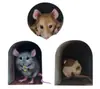 Decoración de Cristales de Autos Nuevos Transfronteriza Pegatinas de Animales de Dibujos Animados Accesorios para el Hogar Proyección de Gato en la Ventana Pegatinas Creativas