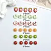 Joias Fofas de Desenho Animado para Unhas com Frutas Acessórios de Grampo de Cabelo de Morango e Maçã de Celebridade da Internet Acessórios de Resina Feitos à Mão DIY