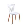 Cadeira de Jantar Cadeira Windsor Moderna para Uso Doméstico, Poltrona para Café Restaurante, Cadeira de Café, Cadeira Simples com Encosto, Apartamento Pequeno, Moderno Minimalista