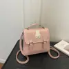 Estilo Coreano Ins Dibujo Animado Lunares Exquisito Casual Gran Capacidad Estilo Universitario Casual Lindo Elegante Bolso de Mano Mochila para Mujeres