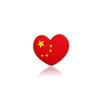 Pegamento crema accesorios amor de cinco estrellas bandera roja funda para teléfono móvil material diy hecho a mano pinza para el cabello accesorios para el cabello accesorios de resina