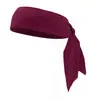 Diadema para hombres y mujeres europea y americana, cinta para el pelo de pirata para tenis, pañuelo para la cabeza para deportes al aire libre y fitness, diadema absorbente de sudor, diadema elástica