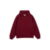 430g Ropa para Hombre 2026 Otoño/Invierno Peso Pesado Marca Americana de Moda Color Sólido Sudadera con Capucha Suelta Conjunto de Sudadera con Forro de Terciopelo Hombre