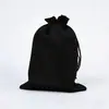 Bolsa de lino de imitación de punto de fábrica bolsa para joyas bolsa de regalo para joyas bolsa de brocado bolsa pequeña de tela bolsillo para manojo de pulseras de cuentas venta al por mayor