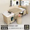 Cama de Lavar Cabelo e Pedicure para Barbearias, com Circulação de Água, Vaporizador e Aquecedor de Água Integrado para Terapia de Pés e Cabeça