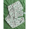 Jeans Anchos de Tiro Alto con Estampado Dulce de Hello Kitty para Mujer, Pantalones Largos Sueltos de Verano Estilo Perezoso con Sentido del Diseño