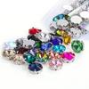 Yiwu Fabricante de Strass Garra de Satélite Atacado Vestido de Noiva Chapéu Acessórios de Cabelo Acessórios Feitos à Mão com Furos Strass Costurados à Mão Strass Brilhantes
