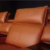 Sofá Combinado para Sala de Estar de Villa para Três ou Quatro Pessoas, Sofá Multifuncional Elétrico para Home Theater com Múltiplas Especificações, Direto da Fábrica