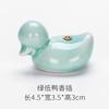 Mesa de Incienso de Cerámica Soporte de Incienso Bandeja para Incienso en Línea Incienso de Sándalo Soporte de Incienso Hogar Interior Zen Sencillo Elegante Adornos para Ceremonia del Té