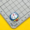 Azul Brillante Campana Emoji Gato Lindo Pasador de Pelo Pasador Cuerda para el Cabello Clip Pegamento de Crema Funda para Teléfono Accesorios de Resina DIY