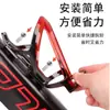 Nuevo Portabidón para Bicicleta Portavasos de Gradiente Bicolor Accesorios de Montaje Equipo Portavasos para Bicicleta de Montaña
