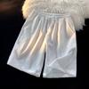 Verano 2024 nuevos shorts de color liso para hombre y mujer pareja estudiante deportivos secado rápido tres cuartos casuales finos pantalones de playa